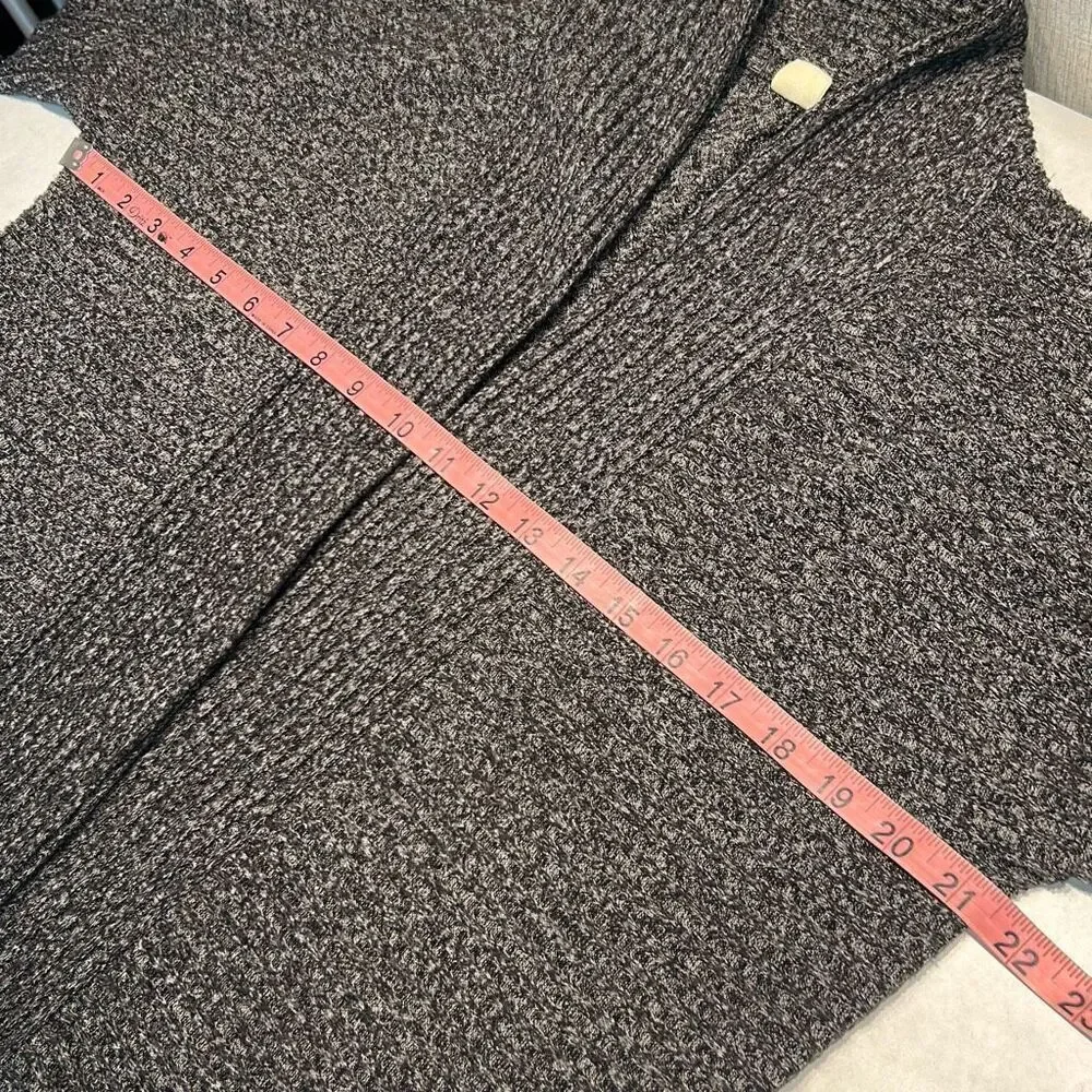 Gap Long Cardigan Sweater Dark Gray Sz Small